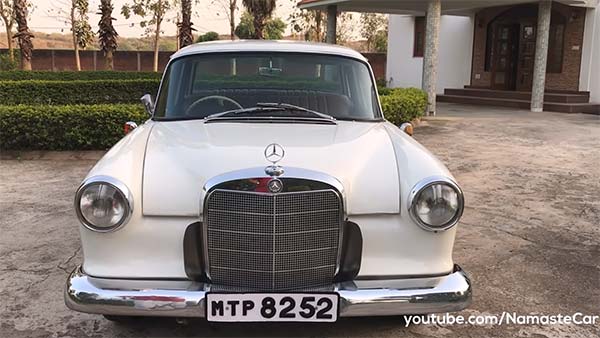 കാണാം ജെആര്‍ഡി ടാറ്റയുടെ മെര്‍സിഡീസ് ബെന്‍സ് 190D — വീഡിയോ