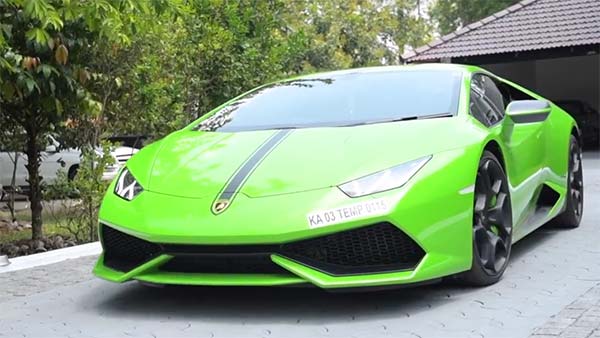 രണ്ടാമതൊരു ലംബോര്‍ഗിനി കൂടി കേരളത്തിലേക്ക്, ആദ്യത്തേത് പൃഥിരാജിന്റെ പക്കല്‍