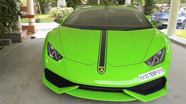 രണ്ടാമതൊരു ലംബോര്‍ഗിനി കൂടി കേരളത്തിലേക്ക്, ആദ്യത്തേത് പൃഥിരാജിന്റെ പക്കല്‍