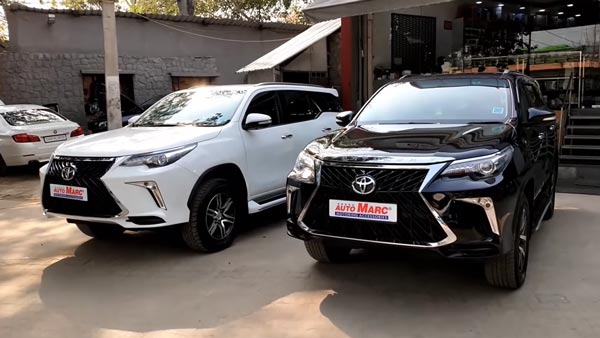 ലെക്‌സസ് കുപ്പായമിട്ട് ടൊയോട്ട ഫോര്‍ച്യൂണര്‍