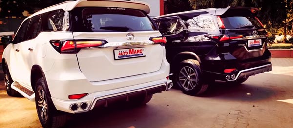 ലെക്‌സസ് കുപ്പായമിട്ട് ടൊയോട്ട ഫോര്‍ച്യൂണര്‍