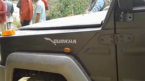 ഒമ്പത് ടൺ ഭാരമുള്ള ട്രക്കിന് രക്ഷകനായി ഫോഴ്സ് ഗൂർഖ — വീഡിയോ