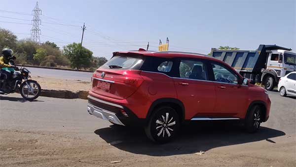 മഹീന്ദ്ര XUV500 -യെക്കാളും നീളത്തില്‍ പുതിയ എംജി ഹെക്ടര്‍ — വീഡിയോ