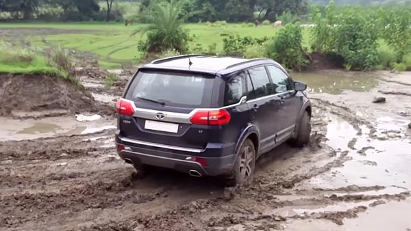 ചതുപ്പൊന്നും ഒരു വിഷയമല്ല, ഓഫ്‌റോഡിംഗില്‍ കരുത്തുകാട്ടി ടാറ്റ ഹെക്‌സ — വീഡിയോ