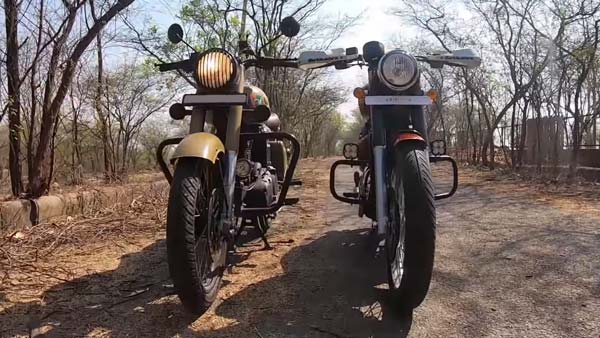 ജാവയും ബുള്ളറ്റും മുഖാമുഖം മത്സരിക്കുമ്പോള്‍ — വീഡിയോ