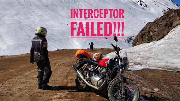 ഇതാ കര്‍ദുങ് ലാ പാസിലെത്തിയ ആദ്യ റോയല്‍ എന്‍ഫീല്‍ഡ് ഇന്‍റര്‍സെപ്റ്റര്‍