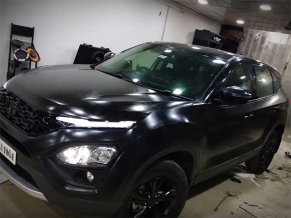 ആരും കൊതിക്കും കറുപ്പഴകുള്ള ഈ ഹാരിയര്‍ കണ്ടാല്‍ — വീഡിയോ