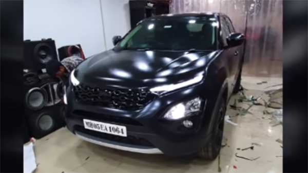 ആരും കൊതിക്കും കറുപ്പഴകുള്ള ഈ ഹാരിയര്‍ കണ്ടാല്‍ — വീഡിയോ