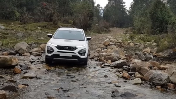 ടാറ്റ ഹാരിയര്‍ ഓഫ്‌റോഡിന് ഇറങ്ങുമ്പോള്‍ — വീഡിയോ