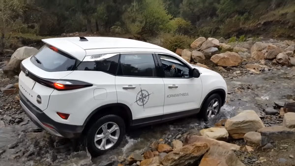 ടാറ്റ ഹാരിയര്‍ ഓഫ്‌റോഡിന് ഇറങ്ങുമ്പോള്‍ — വീഡിയോ