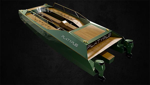 പ്ലാറ്റിപസ്, വെള്ളത്തിന് മുകളിലും അടിയിലും സഞ്ചരിക്കുന്ന വാട്ടര്‍ ക്രാഫ്റ്റ്