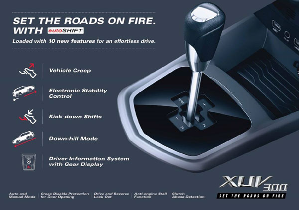 മഹീന്ദ്ര XUV300 എഎംടി വിപണിയില്‍, വില 11.34 ലക്ഷം രൂപ മുതല്‍