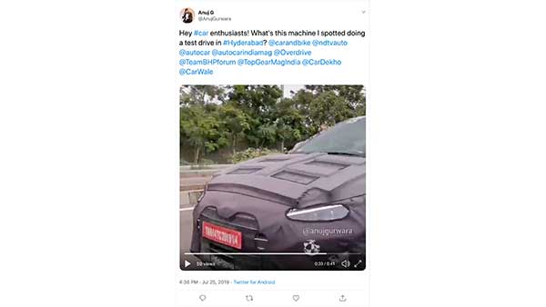 ഹ്യുണ്ടായി എലാന്റ്ര ഫെയ്‌സ്‌ലിഫ്റ്റിന്റെ പരീക്ഷണ ചിത്രങ്ങള്‍ പുറത്ത്