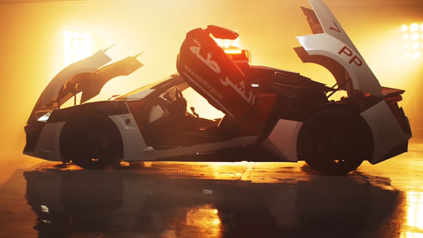 ദുബൈ പൊലീസിന്റെ ആഡംബര കാറുകള്‍