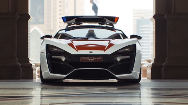 ദുബൈ പൊലീസിന്റെ ആഡംബര കാറുകള്‍