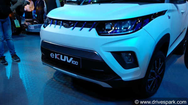 മഹീന്ദ്ര KUV100 ഇലക്ട്രിക്കിന്റെ പരീക്ഷണയോട്ടം: വീഡിയോ