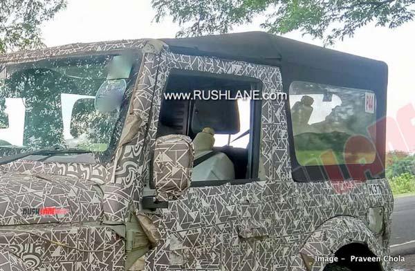 2020 മഹീന്ദ്ര ഥാറിന്റെ കൂടുതല്‍ പരീക്ഷണ ചിത്രങ്ങള്‍ പുറത്ത്