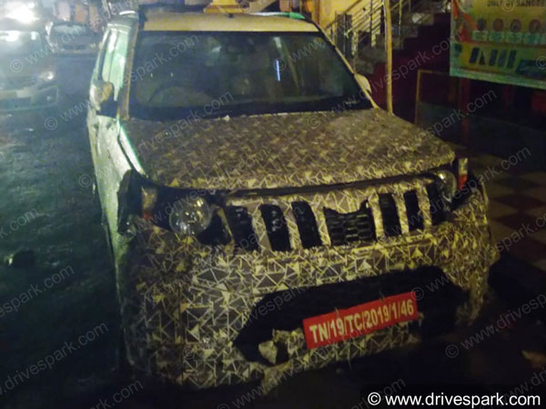 മഹീന്ദ്ര TUV300 പ്ലസ്സിന്റെ പരീക്ഷണ ചിത്രങ്ങള്‍ പുറത്ത്