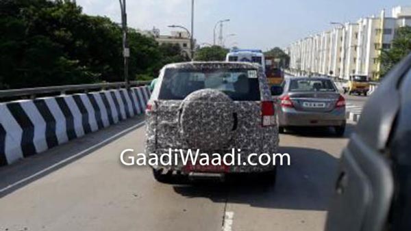 മഹീന്ദ്ര TUV300 പ്ലസ്സിന്റെ പരീക്ഷണ ചിത്രങ്ങള്‍ പുറത്ത്