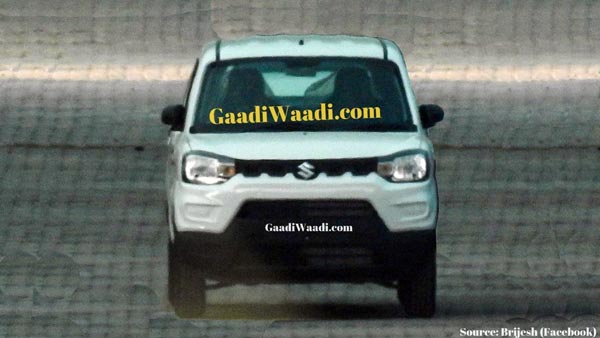 വിപണിയിലെത്തും മുമ്പ് പുറം മൂടികളില്ലാതെ മാരുതി എസ്സ്-പ്രെസ്സോയുടെ പരീക്ഷണ ചിത്രങ്ങൾ പുറത്ത്