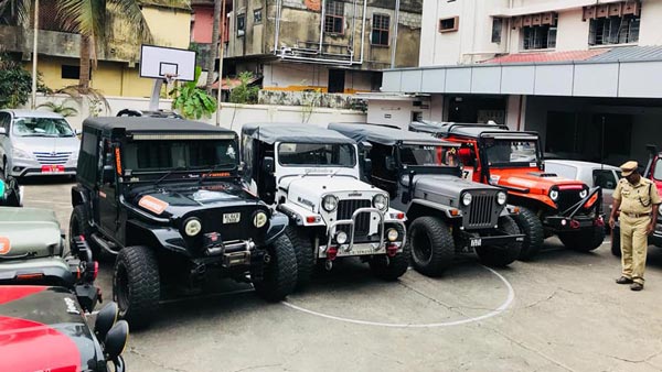 ആപത്തിൽ സഹായത്തിന് ഓടിയെത്തിയ ജീപ്പിന് പിന്നീട് ആപ്പ് വെച്ച് പൊലീസ്