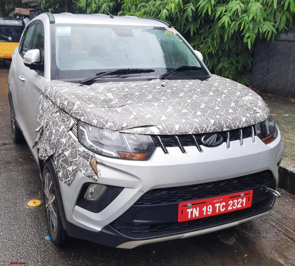 മഹീന്ദ്ര KUV100 ഇലക്ട്രിക്ക് മോഡലിന്റെ കൂടുതല്‍ പരീക്ഷണ ചിത്രങ്ങള്‍ പുറത്ത്