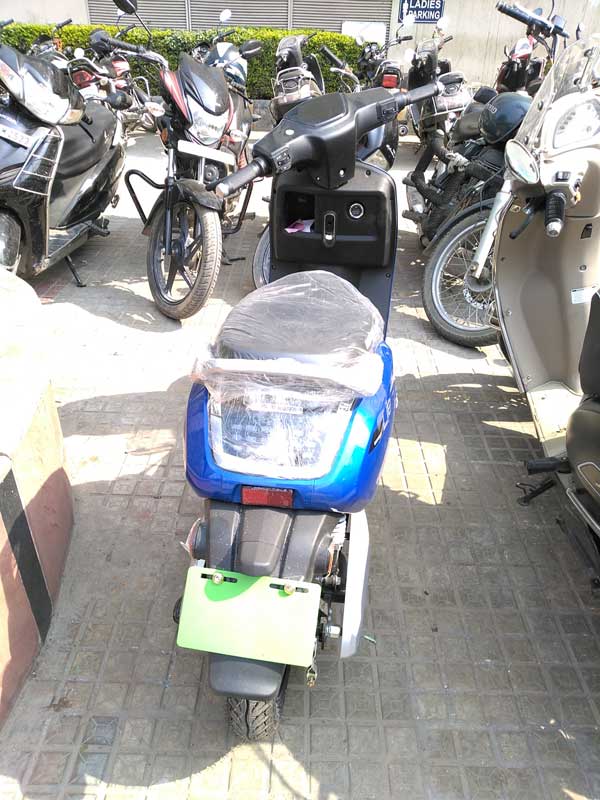 ഒഖീനാവ ലൈറ്റ് സ്കൂട്ടറിന്റെ സ്പൈ ചിത്രങ്ങൾ പുറത്ത്