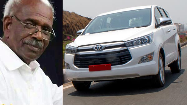 മന്ത്രി വാഹനം വീണ്ടും വാർത്തകളിൽ നിറയുന്നു; രണ്ട് വർഷത്തിനുള്ളിൽ മാറിയത് 34 ടയറുകൾ
