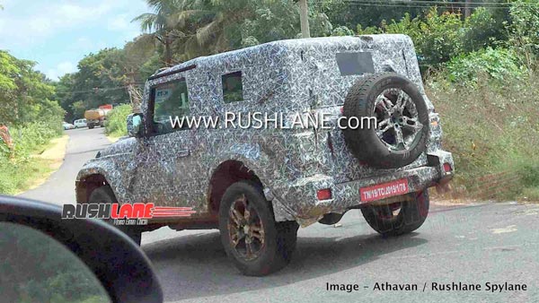 2020 മഹീന്ദ്ര ഥാറിന്റെ പുതിയ സ്പൈ ചിത്രങ്ങൾ പുറത്ത്