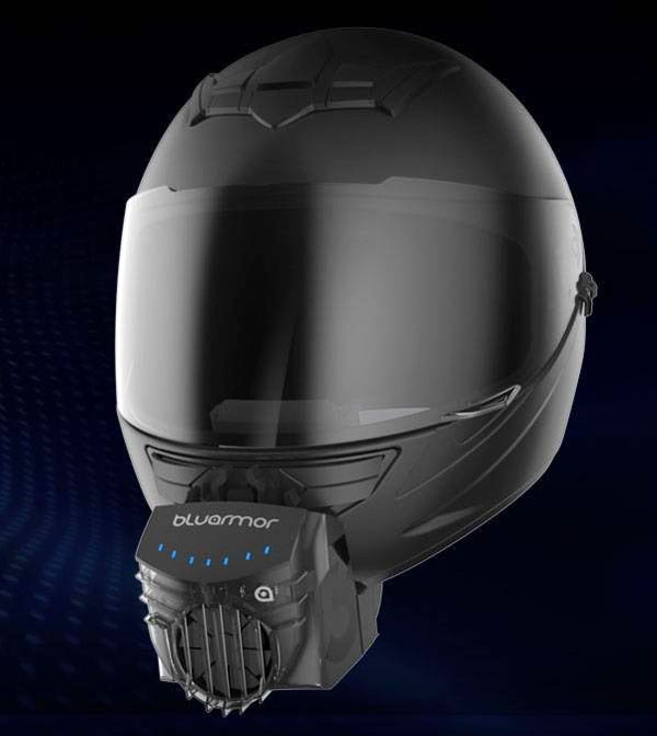 BLUE E20 കൂളര്‍ ഹെല്‍മറ്റിന്റെ പ്രവര്‍ത്തനം വെളിപ്പെടുത്തി ബ്ലൂആര്‍മര്‍-വീഡിയോ