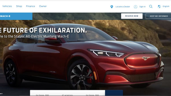 ഫോർഡ് മസ്താംഗ് മാക്-ഇ നവംബർ 17-ന് ആഗോളതലത്തിൽ അവതരിപ്പിക്കും