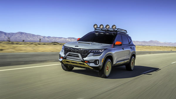 2020 കിയ സെൽറ്റോസ് X-ലൈൻ ട്രയൽ അറ്റാക്ക്, അർബൻ കൺസെപ്റ്റുകൾ യുഎസിൽ അവതരിപ്പിച്ചു