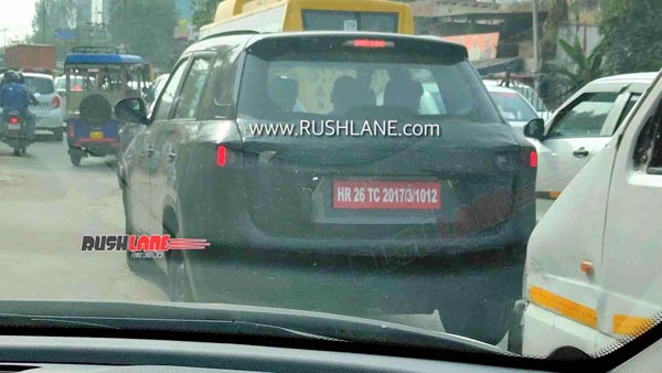 മാരുതി വിറ്റാര ബ്രെസയുടെ പുതിയ സ്പൈ ചിത്രങ്ങൾ പുറത്ത്