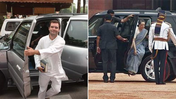 ഗാന്ധി കുടുംബത്തിന് ഇനി ഹൈ സെക്യുരിറ്റി വാഹനങ്ങളുടെ സേവനമില്ല