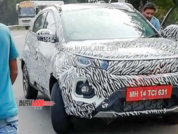 നെക്‌സോണ്‍ ഫെയ്‌സ്‌ലിഫ്റ്റിന്റെ പുതിയ സ്‌പൈ ചിത്രങ്ങള്‍ പുറത്ത്