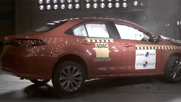 ക്രാഷ് ടെസ്റ്റില്‍ അഞ്ച് സ്റ്റാര്‍ റേറ്റിങ്ങുമായി ടൊയോട്ട കൊറോള