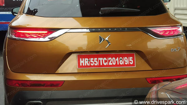 സിട്രണ്‍ DS7 ക്രോസ്ബാക്ക് സ്‌പൈ ചിത്രങ്ങള്‍ പുറത്ത്