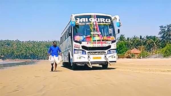 വീണ്ടും കൈവിട്ട കളിയുമായി ടൂറിസ്റ്റ് ബസ് ഡ്രൈവർമാർ