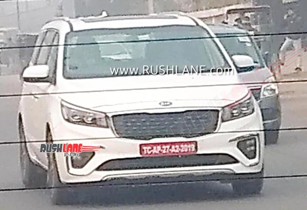 വിപണിയിൽ എത്തും മുമ്പ് വീണ്ടും ക്യാമറ കണ്ണുകളിൽ കുടുങ്ങി കിയ കാർണിവൽ