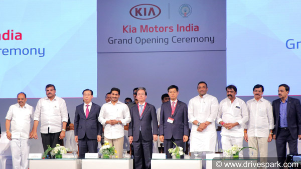 അനന്തപുർ പ്ലാന്റിന്റെ ഔദ്യോഗിക ഉദ്ഘാടനം നിർവ്വഹിച്ച് കിയ