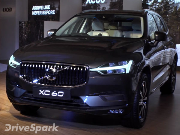 ഇന്ത്യയില്‍ പരീക്ഷണ ഓട്ടം നടത്തി ബിഎസ് VI വോള്‍വോ XC60; ചിത്രങ്ങള്‍ പുറത്ത്