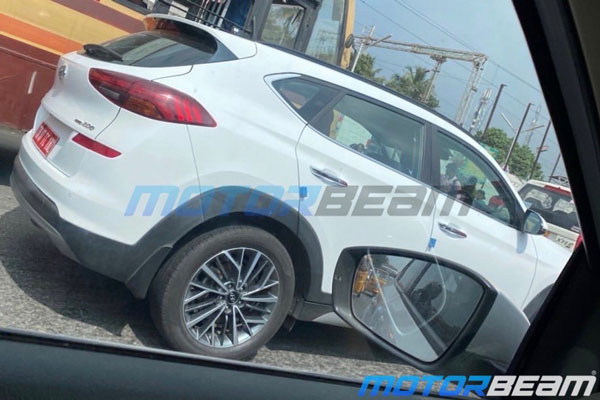 ഹ്യുണ്ടായി ട്യൂസോണ്‍ ഫെയ്‌സ്‌ലിഫ്റ്റ് സ്‌പൈ ചിത്രങ്ങള്‍ പുറത്ത്