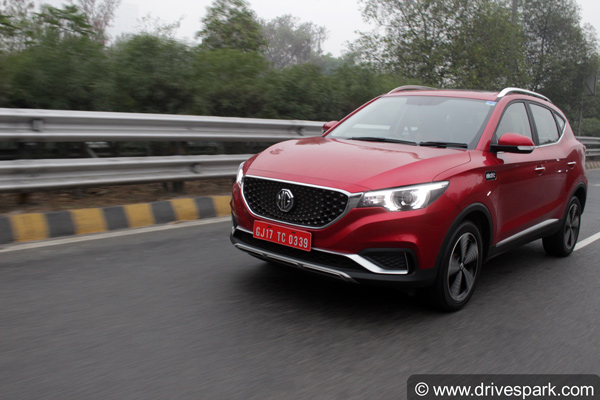 റെക്കോർഡ് ബുക്കിംഗ് കൈവരിച്ച് എംജി ZS ഇവി