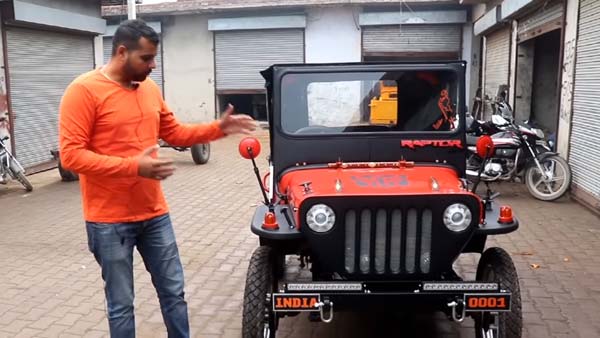 കുട്ടികൾക്കായി ഒരു മിനി ഇലക്ട്രിക് ജീപ്പ്; വീഡിയോ