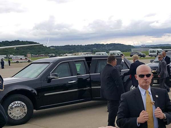 മോദിയുടേയും ട്രംപിന്റെയും ഔദ്യോഗിക വാഹനങ്ങൾ തമ്മിൽ ഒന്ന് മാറ്റുരയ്ക്കാം