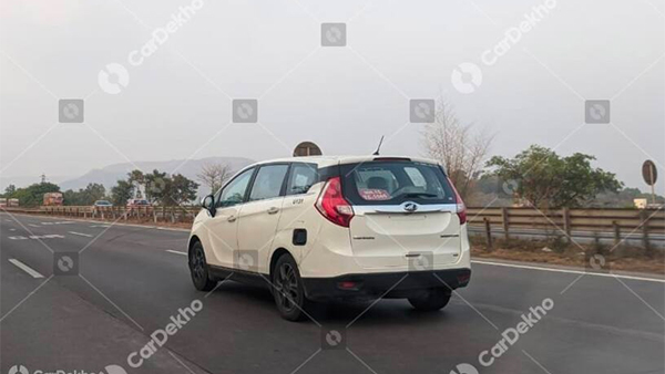 മറാസോയുടെ പെട്രോള്‍ പതിപ്പുമായി മഹീന്ദ്ര; സ്‌പൈ ചിത്രങ്ങള്‍ പുറത്ത്