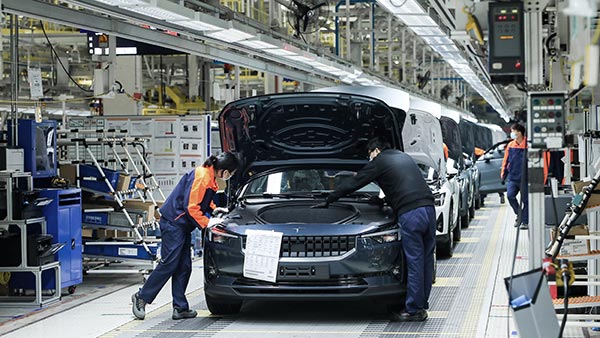 കൊവിഡ്-19 സാഹചര്യത്തിലും പോൾസ്റ്റാർ 2 ഇലക്‌ട്രിക്കിന്റെ ഉത്പാദനം ആരംഭിച്ച് വോൾവോ 