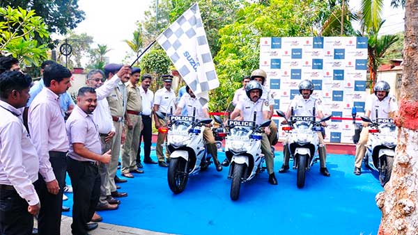 കോഴിക്കോട് ട്രാഫിക് പൊലീസിന് മുതൽക്കൂട്ടായി ഇനി സുസുക്കി ജിക്സർ SF 250