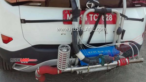 ബ്ലാക്ക് ആന്‍ഡ് വൈറ്റില്‍ ടാറ്റ ഹാരിയര്‍; പെട്രോള്‍ പതിപ്പിന്റെ സ്‌പൈ ചിത്രങ്ങള്‍ പുറത്ത്