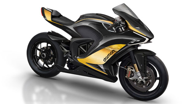 ഹൈപ്പർസ്പോർട്ട് ഇലക്ട്രിക് സൂപ്പർബൈക്കിന്റെ പുതിയ പതിപ്പുകൾ അവതരിപ്പിച്ച് ഡാമൺ
